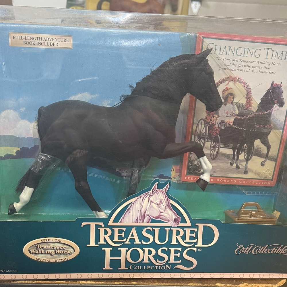 Treasured horse collection series, one Tennessee walking horse